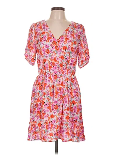 Pre-owned Lucky Brand Casual Dress In Pink