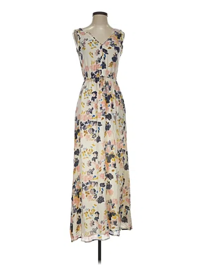 Pre-owned Lucky Brand Casual Dress In Tan