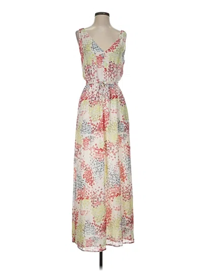 Pre-owned Lucky Brand Casual Dress In White