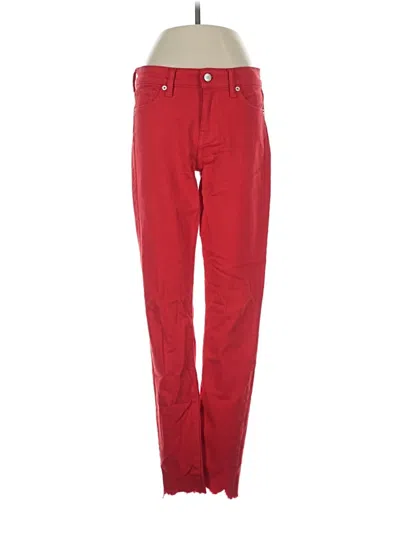 Pre-owned Lucky Brand Casual Pants In Red