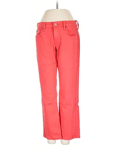 Pre-owned Lucky Brand Casual Pants In Red