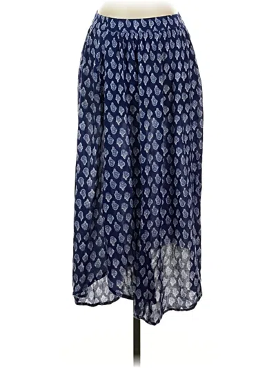 Pre-owned Lucky Brand Casual Skirt In Blue