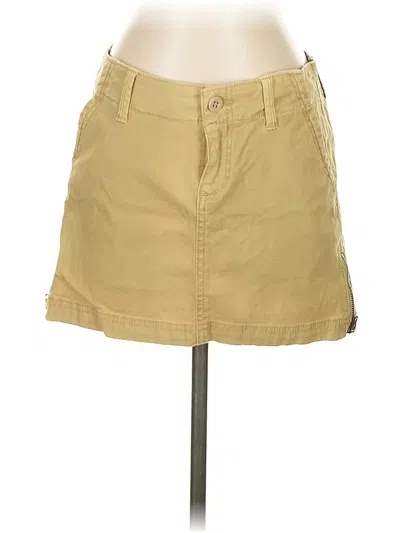 Pre-owned Lucky Brand Casual Skirt In Brown