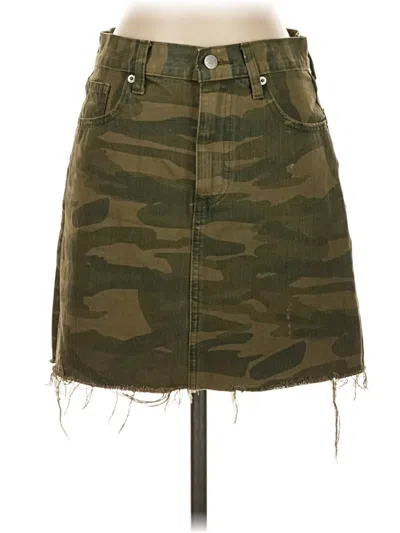 Pre-owned Lucky Brand Casual Skirt In Green