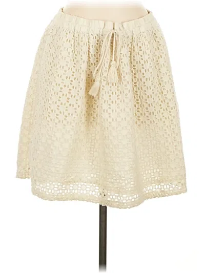 Pre-owned Lucky Brand Casual Skirt In Ivory
