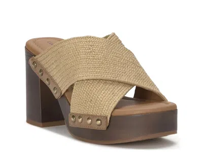 Lucky Brand Casyna Platform Sandal In Brown
