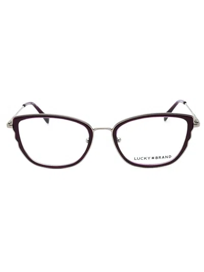 Lucky Brand Cat Eye Women's Eyeglasses - Stylish Metal Frame In Brown