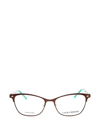 Lucky Brand Cat-eye Glasses In Brown
