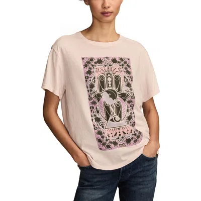 Lucky Brand Celestial Hamsa Cotton Graphic T-shirt In Multi