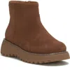 Lucky Brand Chameli Platform Bootie In Roasted Wpsude
