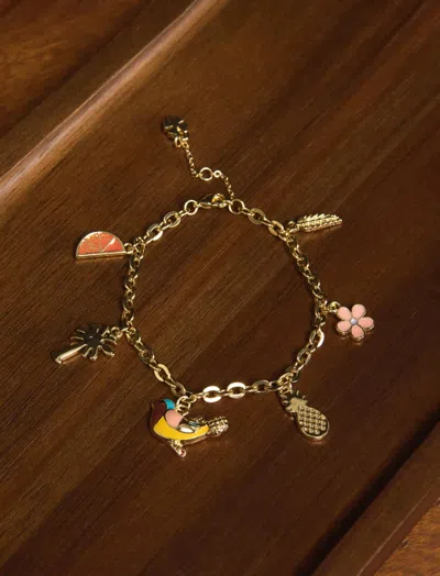 Lucky Brand Charm Bracelet In Multi