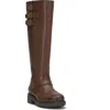 Lucky Brand Women's Citere Buckle Tall Riding Boots In Reishi Summer Haze