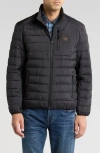 Lucky Brand Clarkson Water-resistant Packable Puffer Jacket In Black
