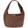 Lucky Brand Clem Small Suede Shoulder Bag