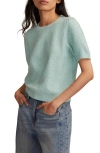 Lucky Brand Women's Cloud Soft Puff Sleeve Sweater T-shirt In Blue