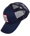 Lucky Brand Clover Patch Trucker Hat In Navy
