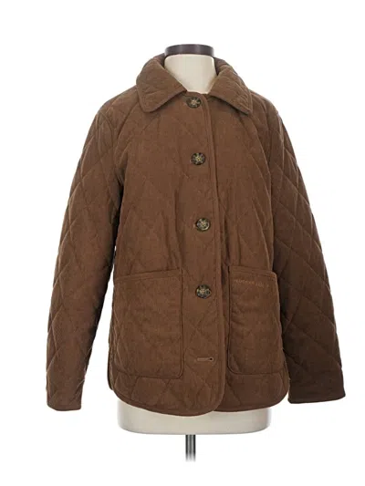 Pre-owned Lucky Brand Coat In Brown