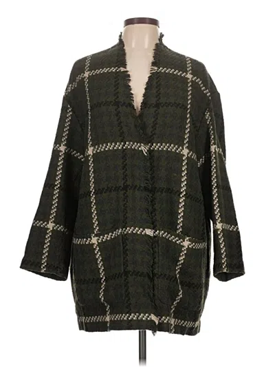 Pre-owned Lucky Brand Coat In Green
