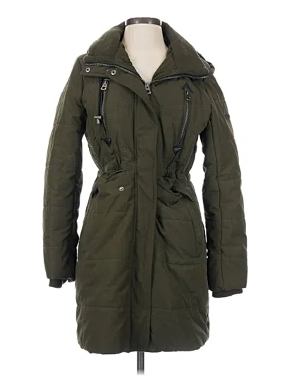 Pre-owned Lucky Brand Coat In Green