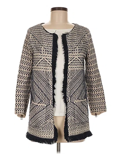 Pre-owned Lucky Brand Coat In Ivory