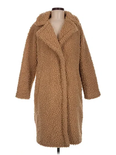 Pre-owned Lucky Brand Coat In Tan