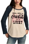 Lucky Brand Women's Drink A Bottle Coca Cola Crew Neck T-shirt In Multi