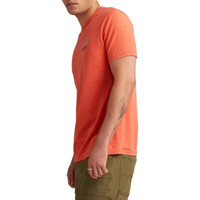 Lucky Brand Coca Cola Racing Team Graphic T-shirt In Orange