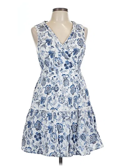 Pre-owned Lucky Brand Cocktail Dress In Blue