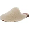 Lucky Brand Colliey Womens Block Heel Casual Slide Slippers In White