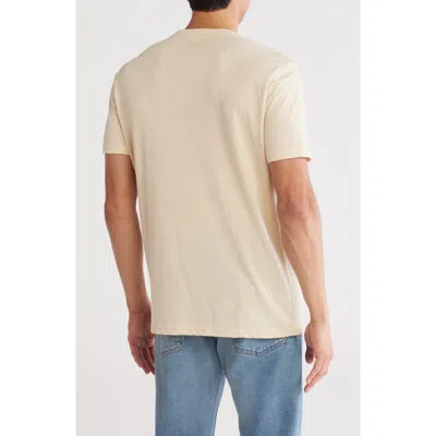 Lucky Brand Coors Western Crewneck Short Sleeve T-shirt In Parchment