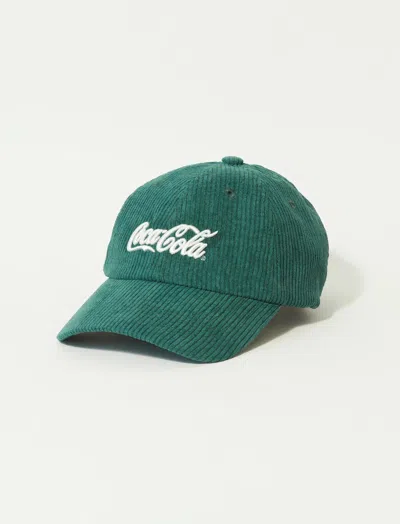 Lucky Brand Cordurory Coca Cola Basbeball In Green