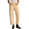 Lucky Brand Corduroy Barrel Leg Jeans In Yellow