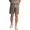 Lucky Brand Cotton & Linen Shorts In Gray