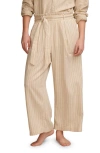 LUCKY BRAND COTTON BLEND PAPERBAG PANTS