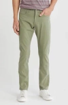 Lucky Brand Cotton Stretch Canvas Pants In Green