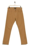 Lucky Brand Cotton Stretch Canvas Pants In Brown