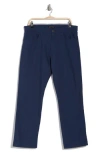 Lucky Brand Cotton Stretch Canvas Pants In Dress Blues