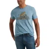 Lucky Brand Coyote Biker Graphic Tee In Allure