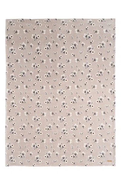 Lucky Brand Cozy Plush Throw Blanket In Neutral