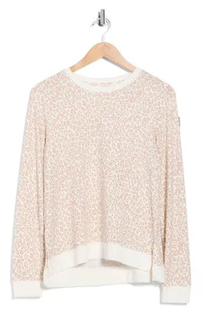 Lucky Brand Crewneck Pullover In Neutral