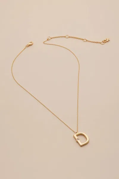 Lucky Brand D Alphabet City Necklace