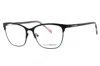 Lucky Brand Ladies Black Rectangular Eyeglass Frames D114 In Black