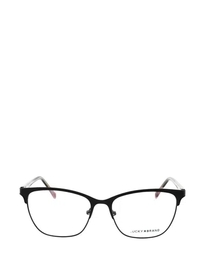 Lucky Brand D114 Rectangle-frame Glasses In Black