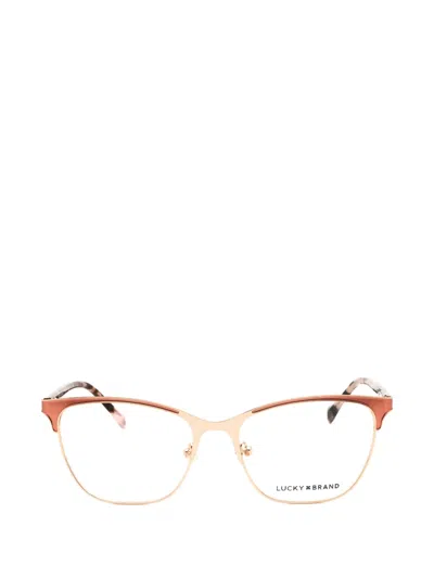 Lucky Brand D114 Rectangle-frame Glasses In Transparent