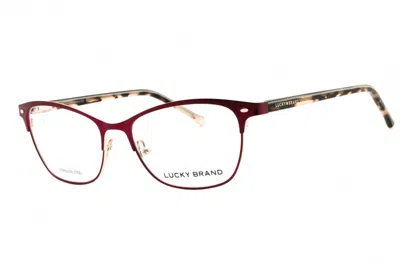 Lucky Brand D120 0bur 00 Burgundy 53mm In Multi