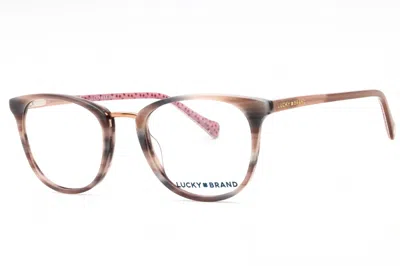 Lucky Brand D217 0pin 00 Pink Horn 51mm In Brown