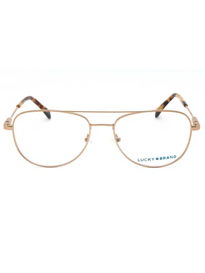 Lucky Brand D313 Eyeglasses In Matte Gold / Clear Lens