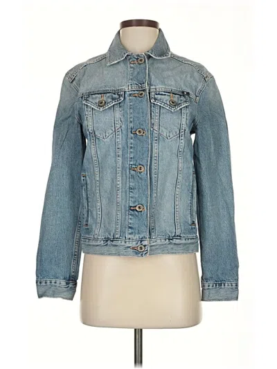 Pre-owned Lucky Brand Denim Jacket In Blue