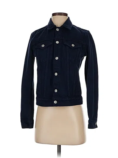 Pre-owned Lucky Brand Denim Jacket In Blue