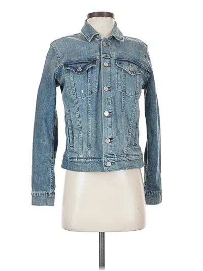 Pre-owned Lucky Brand Denim Jacket In Blue